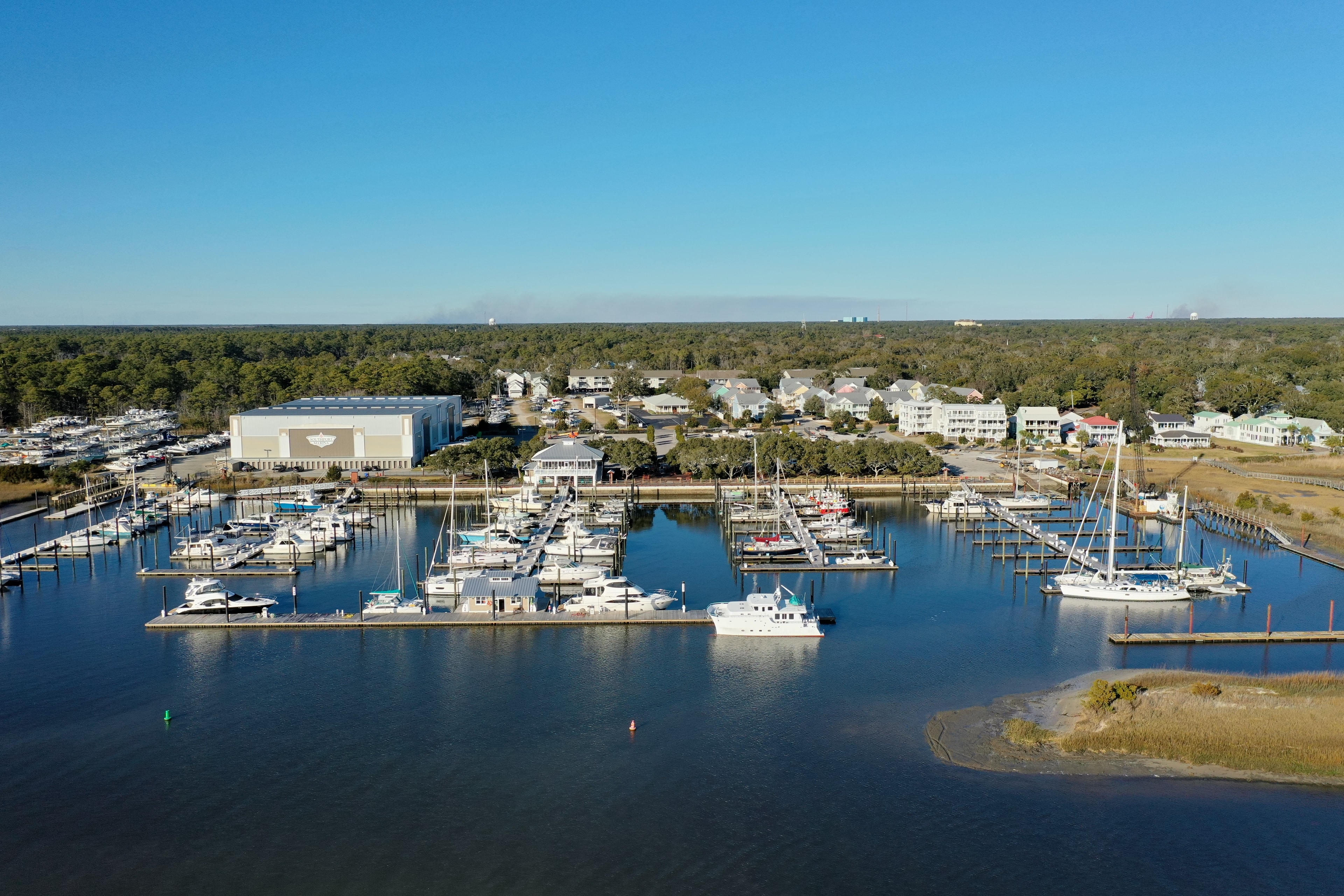 Southport Marina — Aerial