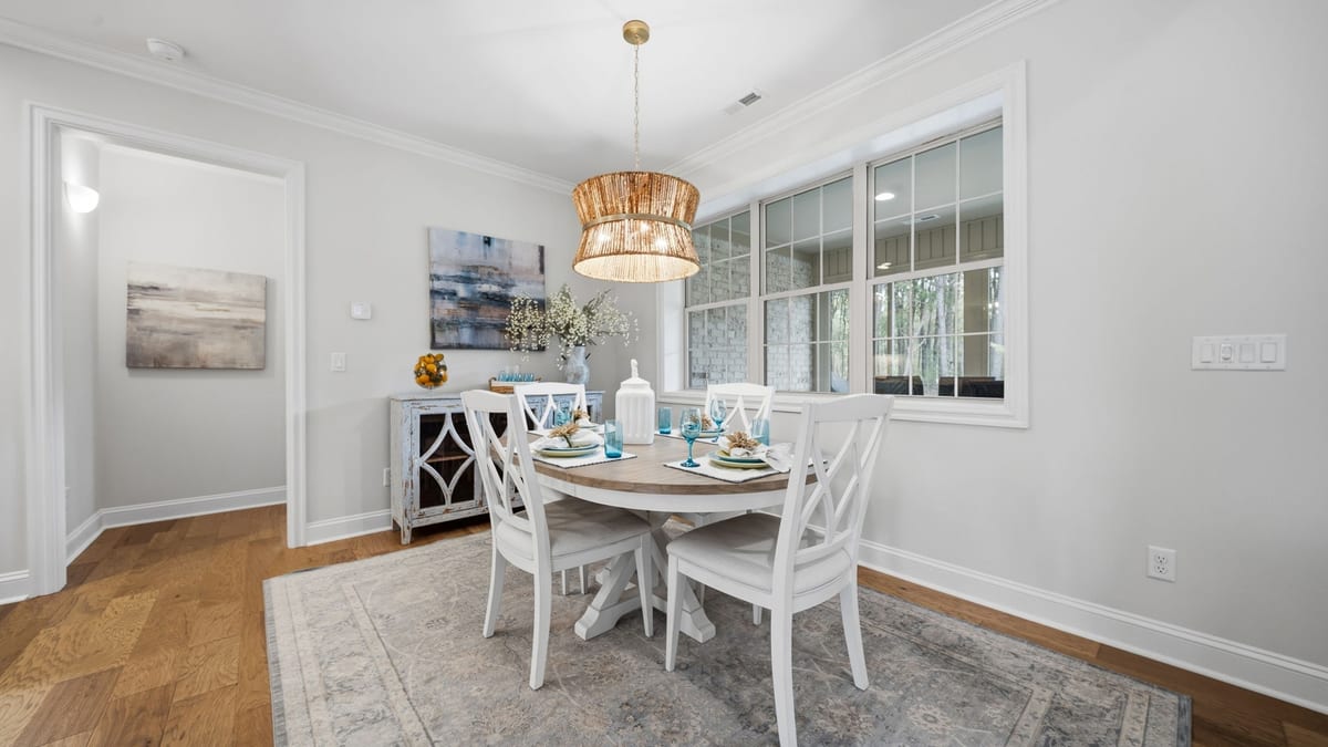 Pine Island coastal dining room
